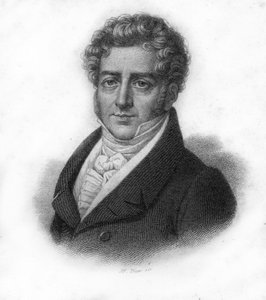 Ritratto di François Adrien Boieldieu (1775 - 1834), compositore francese, incisione del XIX secolo da Unknown artist