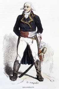 Ritratto di François Christophe Kellerman - incisione da Unknown artist