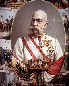 Ritratto di Francesco Giuseppe I (1830 -1916). Imperatore d