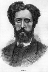 Ritratto di François Jourde. Rivoluzionario francese 1843-1893