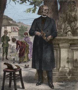 Ritratto di Franz Liszt (1811-1886), compositore, pianista e direttore d