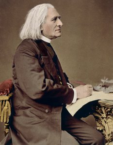 Ritratto di Franz Liszt (1811-1886), compositore, pianista e direttore d