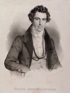 Ritratto di Franz Schoberlechner (incisione)