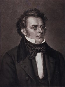 Ritratto di Franz Schubert (incisione)