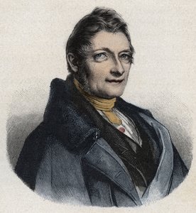 Ritratto di Franz Xaver Gabelsberger (1789-1849) inventore inglese da Unknown artist