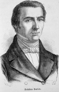 Ritratto di Frédéric Bastiat, economista francese (1801 - 1850) da Unknown artist