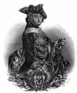 Ritratto di Federico II (1712-1786), Re di Prussia, noto come Federico il Grande