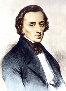 Ritratto di Fryderyk Chopin (1810-1849), compositore polacco da Unknown artist