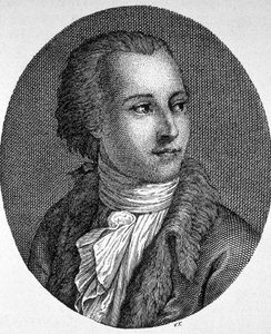 Ritratto di Gaetano Filangieri (1752 - 1788), filosofo e giurista italiano da Unknown artist