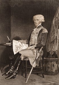 Ritratto del Generale La Fayette (Lafayette) (1757-1834).
