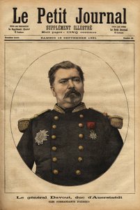 Ritratto del generale Leopold Davout, duca di Auerstaedt (1829-1904), capo di stato maggiore dell