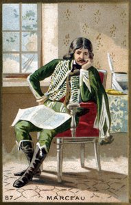 Ritratto del Generale Marceau (1769 - 1796) (cromolitografia della fine del XIX secolo) da Unknown artist