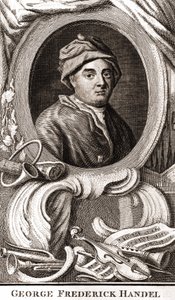 Ritratto di George Frederick Handel da Unknown artist