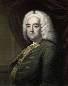 Ritratto di George Frederick Handel (Georg Friedrich Handel) da Unknown artist