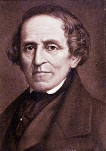 Ritratto di Giacomo Meyerbeer (incisione) da Unknown artist