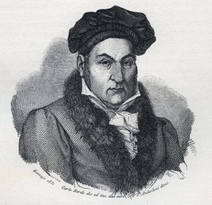 Ritratto di Giandomenico (Gian Domenico) Romagnosi (1761-1835), filosofo e avvocato italiano da Unknown artist