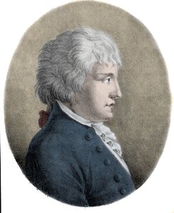 Ritratto di Giovanni Battista Pergolesi (Jean Baptiste Pergolese, Jean-Baptiste) (1710 - 1736), compositore italiano. Incisione del XIX secolo.