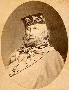 Ritratto di Giuseppe Garibaldi (1807-1882) 1875 da Unknown artist