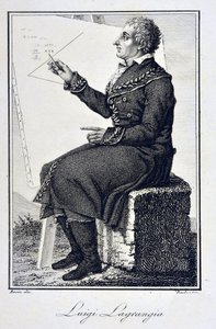 Ritratto di Giuseppe Ludovico De la Grange Tournier - Ritratto di Joseph Louis, Conte di Lagrange, matematico francese
