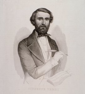 Ritratto di Giuseppe Verdi (incisione)