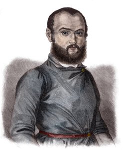 Ritratto di Gustav von Struve (1805-1870) politico, avvocato e pubblicista tedesco da Unknown artist