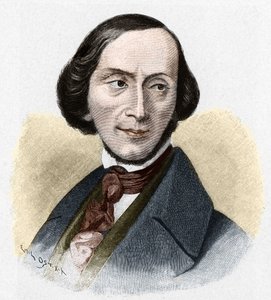 Ritratto di Hans Christian Andersen (1805-1875), scrittore danese da Unknown artist
