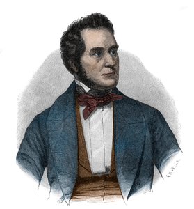 Ritratto di Heinrich Wilhelm August Freiherr von Gagern, statista che sostenne l