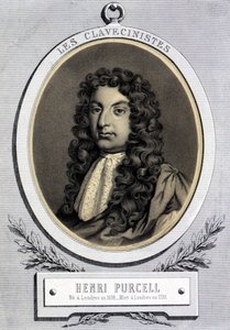 Ritratto di Henry Purcell (1659 - 1695), compositore britannico da Unknown artist