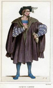Ritratto di Jacques Cartier (1491 - 1557) da Unknown artist
