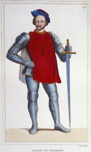 Ritratto di Jacques de Chabannes Signore di LA PALICE. Maresciallo di Francia 1470-1525. da Unknown artist