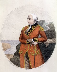 Ritratto di James Cook (1728 - 1779) da Unknown artist