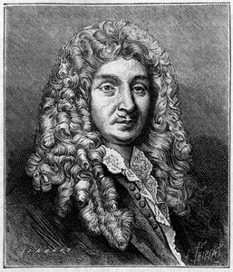 Ritratto di Jean Baptiste Lully (Giovanni Battista Lulli) (1632-1687), compositore francese di origine italiana. Da un