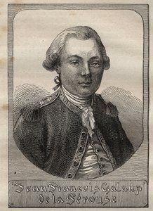 Ritratto di Jean Francois de Galaup, Conte di La Perouse (1741-1788) - illustrazione tratta da “I grandi marinai del XVIII secolo”