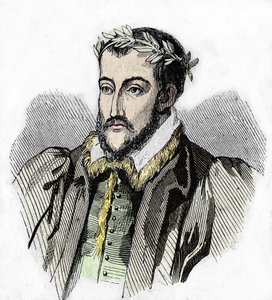 Ritratto di Joachim du Bellay. Poeta francese (Château du Liré, Maine-et-Loire)