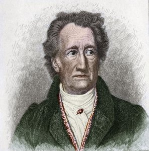 Ritratto di Johan Wolfgang Goethe, scrittore tedesco da Unknown artist