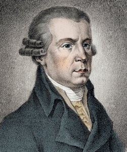 Ritratto di Johann Georg Albrechtsberger (1736-1809) musicista austriaco