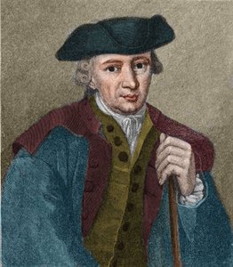 Ritratto di Johann Georg Hamann (1730-1788), filosofo e scrittore tedesco da Unknown artist