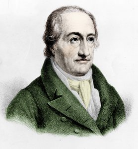 Ritratto di Johann Wolfgang Von Goethe (1749-1832). da Unknown artist