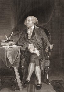 Ritratto di John Adams (1735-1826), statista americano e secondo Presidente degli Stati Uniti da Unknown artist