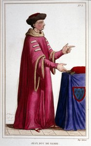 Ritratto di Giovanni, duca di Berry (1340 - 1416). da Unknown artist