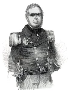 Ritratto di John Pascoe Grenfell (1800-1869) ufficiale di marina e diplomatico dell