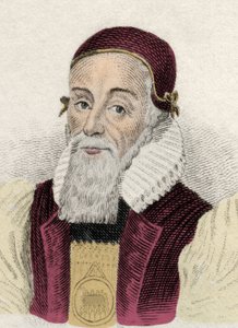 Ritratto di Joseph Hall (1574-1656) vescovo inglese da Unknown artist