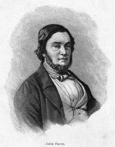 Ritratto di Jules Favre (1809 -1880), politico francese
