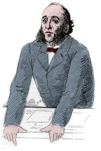 Ritratto di Jules Ferry (1832-1893), politico francese. Incisione in "Le Monde Illustré" da Unknown artist