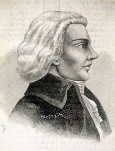 Ritratto di Julien-Louis Geoffroy, critico (1743 - 1814) - in "I Contemporanei", s.d. fine XIX secolo da Unknown artist