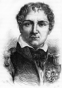 Ritratto di Laurent Gouvion Saint Cyr (1764 - 1830). Incisione della fine del XIX secolo in 