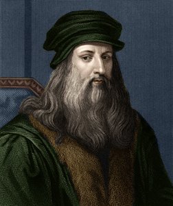 Ritratto di Leonardo da Vinci (1452-1519), pittore italiano