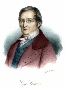 Ritratto di Louis-Joseph Gay-Lussac (1778-1850), fisico e chimico francese da Unknown artist