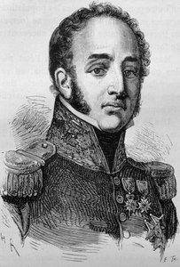 Ritratto di Louis Gabriel Suchet (1770-1826). Incisione della fine del XIX secolo in "Histoire de France" di H. Martin da Unknown artist