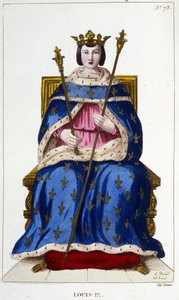 Ritratto di Luigi IX o San Luigi (1214 - 1270) da Unknown artist